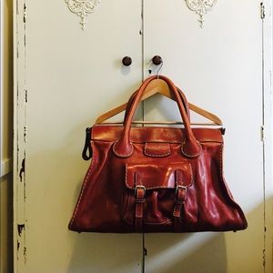 Chloe, Dark Camel Bag